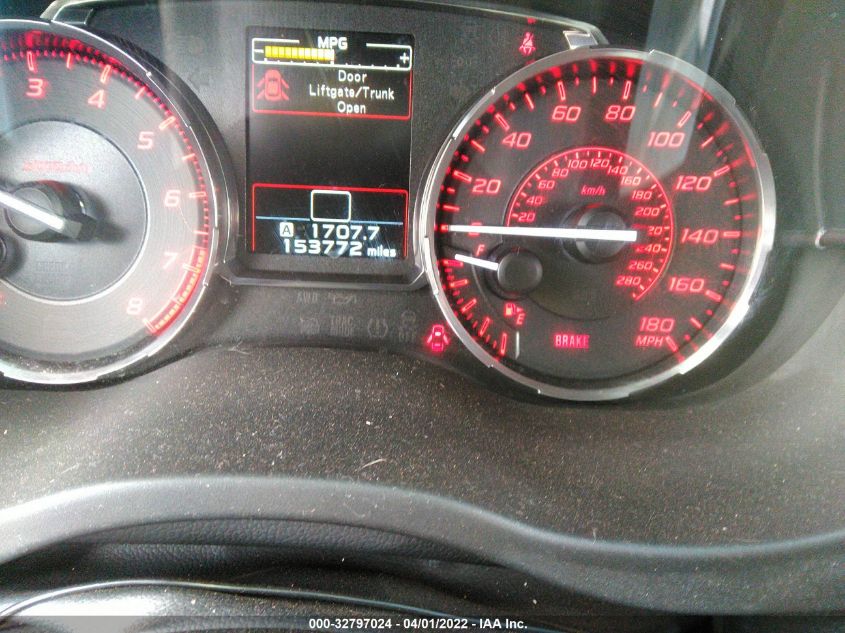 2015 SUBARU WRX JF1VA1A68F9807274