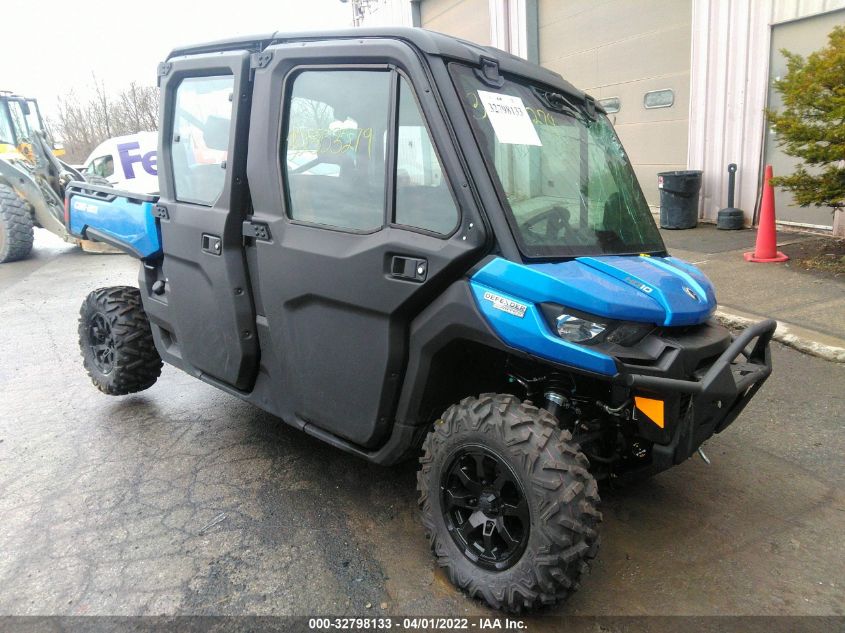 2021 CAN-AM DEFENDER MAX LIMITED CAB HD10 3JBUUAX43MK005330