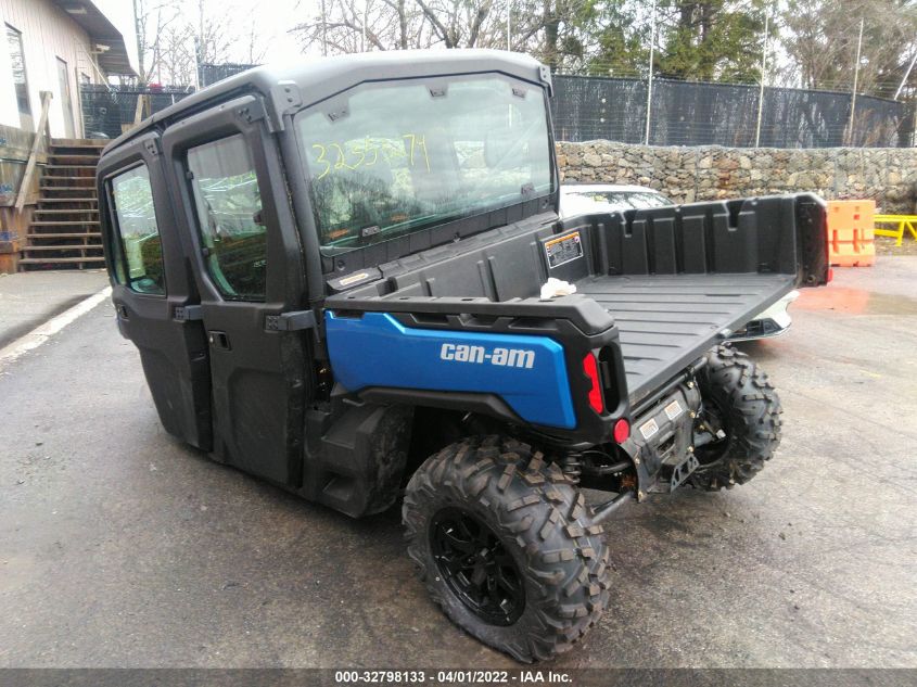 2021 CAN-AM DEFENDER MAX LIMITED CAB HD10 3JBUUAX43MK005330