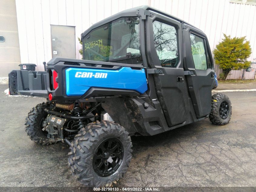 2021 CAN-AM DEFENDER MAX LIMITED CAB HD10 3JBUUAX43MK005330