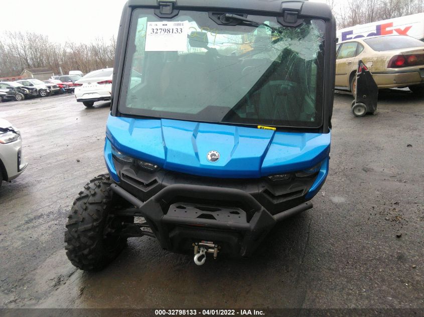 2021 CAN-AM DEFENDER MAX LIMITED CAB HD10 3JBUUAX43MK005330