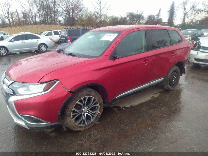 2017 MITSUBISHI OUTLANDER SE/SEL JA4AD3A31HZ037739