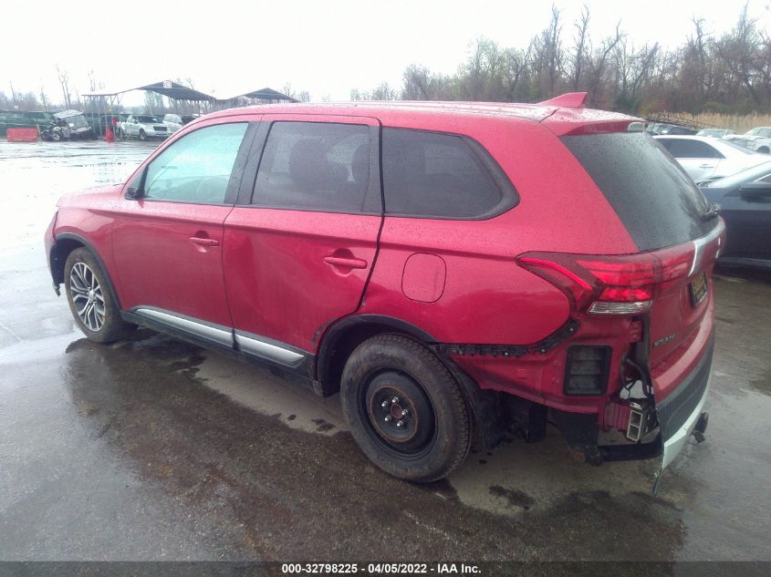 2017 MITSUBISHI OUTLANDER SE/SEL JA4AD3A31HZ037739