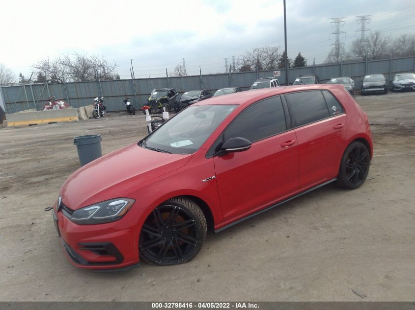 2018 VOLKSWAGEN GOLF R WVWVF7AU9JW219827