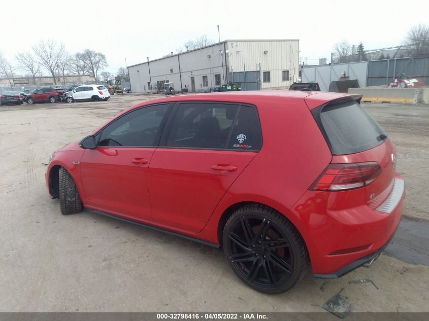2018 VOLKSWAGEN GOLF R WVWVF7AU9JW219827