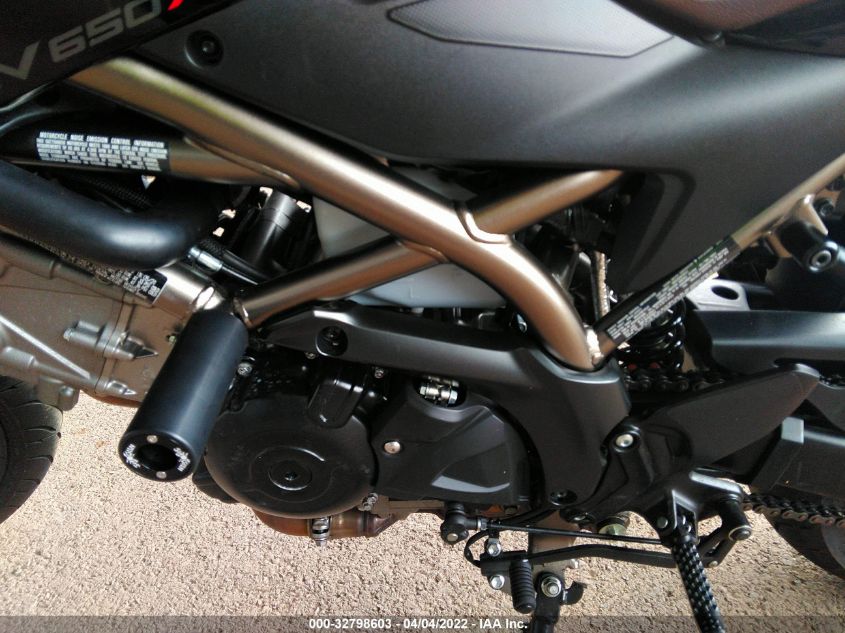2021 SUZUKI SV650 A/X JS1VP55B9M7100260