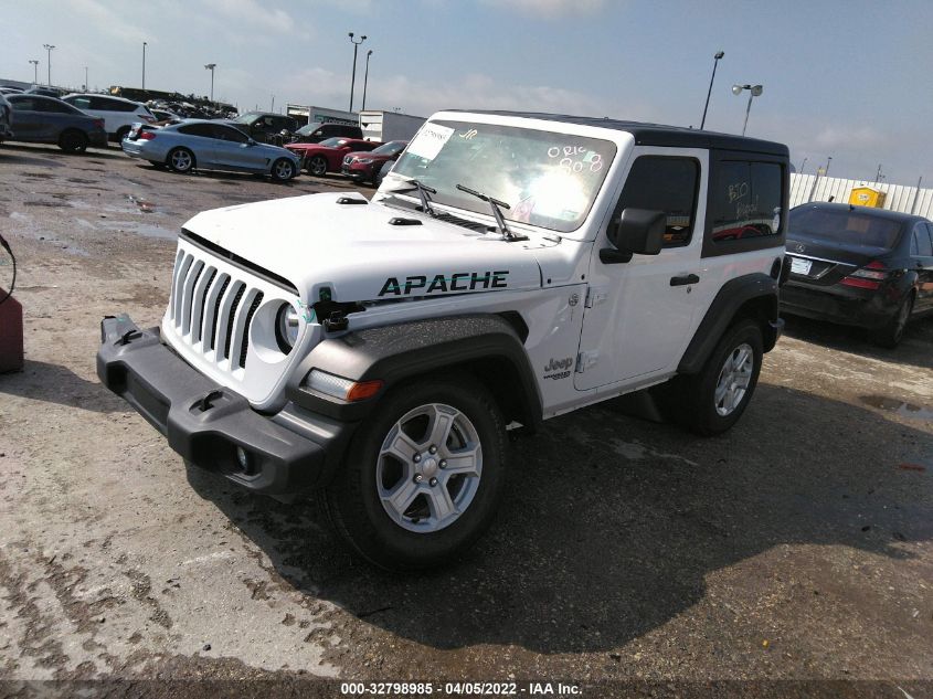 2020 JEEP WRANGLER SPORT S 1C4GJXAG1LW302981