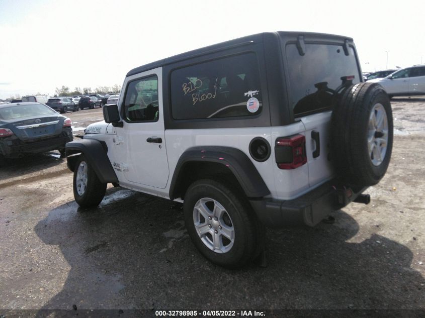 2020 JEEP WRANGLER SPORT S 1C4GJXAG1LW302981