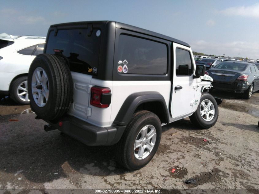2020 JEEP WRANGLER SPORT S 1C4GJXAG1LW302981
