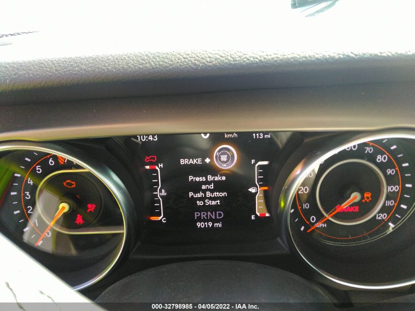 2020 JEEP WRANGLER SPORT S 1C4GJXAG1LW302981