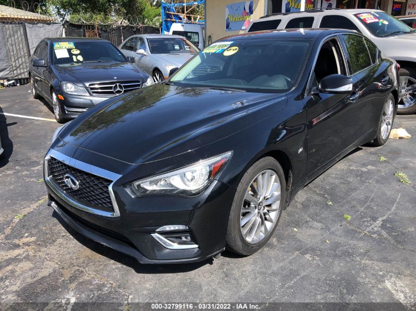 2018 INFINITI Q50 3.0T LUXE JN1EV7AP8JM354051