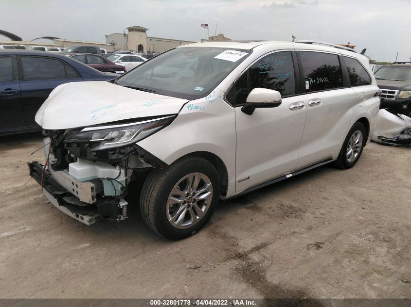 2021 TOYOTA SIENNA LIMITED/PLATINUM 5TDZSKFC8MS033250