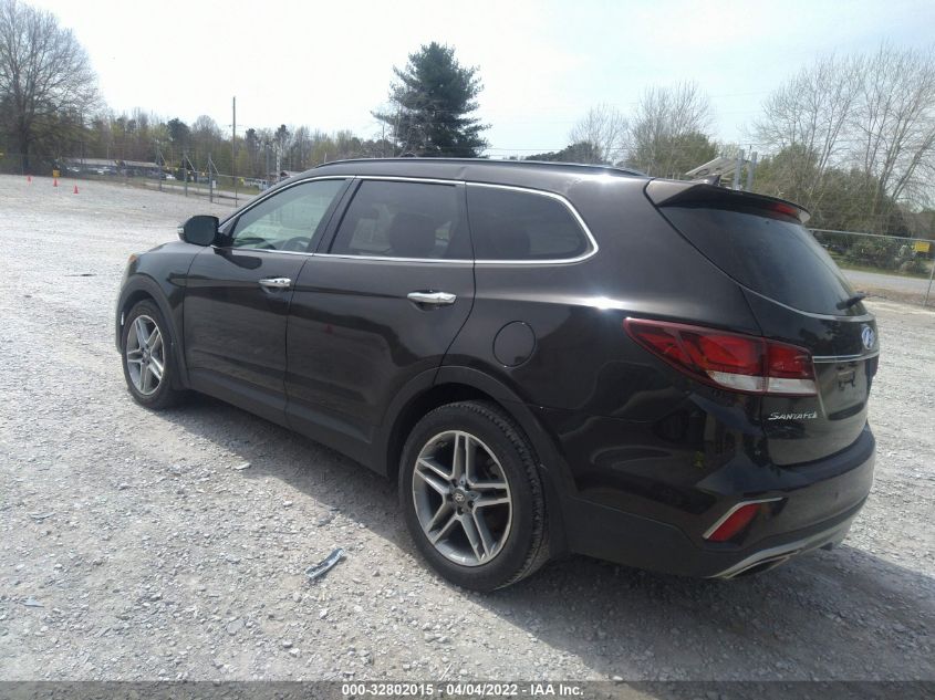 2017 HYUNDAI SANTA FE SE ULTIMATE KM8SR4HF6HU244511
