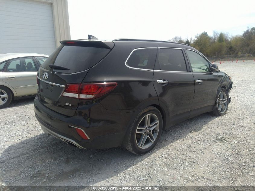 2017 HYUNDAI SANTA FE SE ULTIMATE KM8SR4HF6HU244511