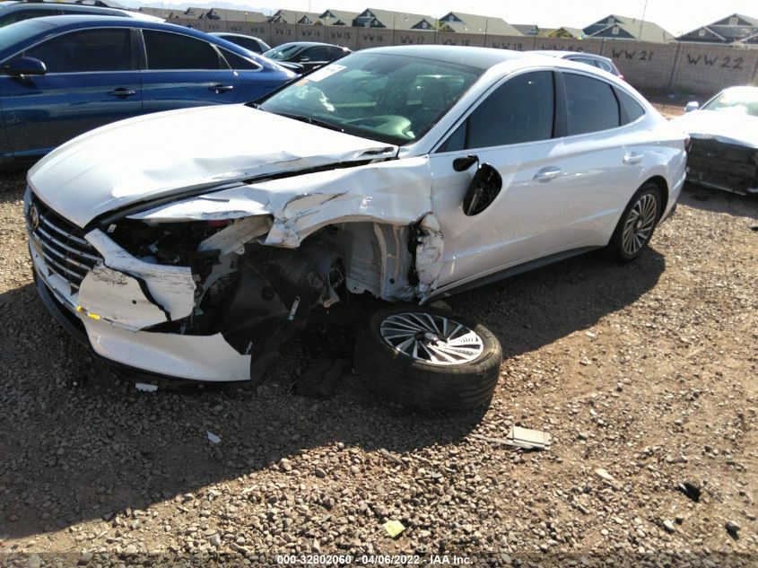 2021 HYUNDAI SONATA HYBRID LIMITED KMHL54JJ3MA027279