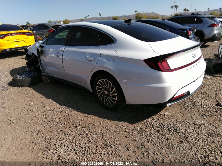2021 HYUNDAI SONATA HYBRID LIMITED KMHL54JJ3MA027279