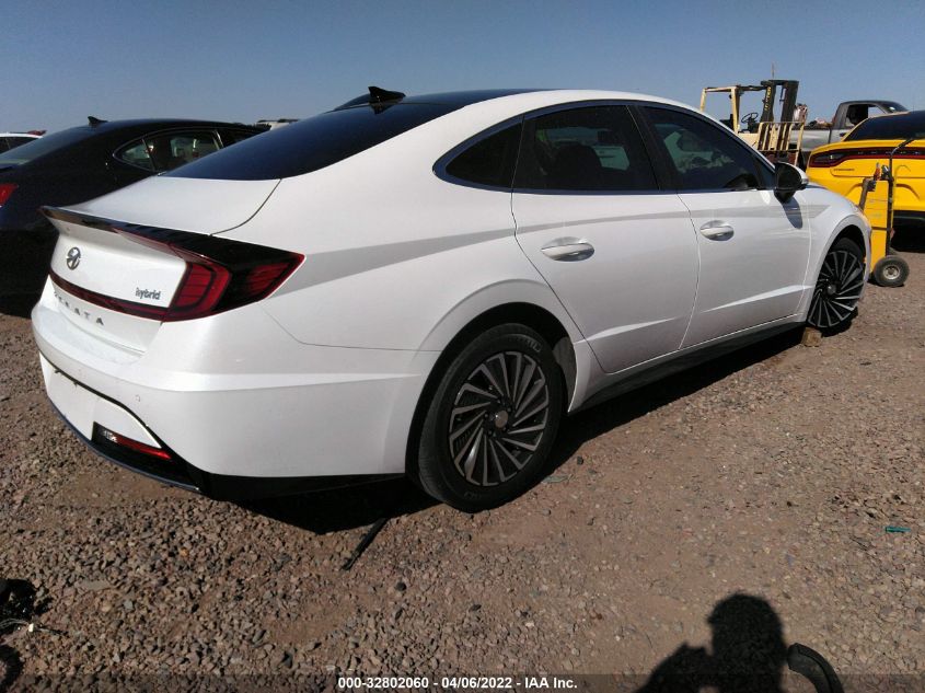 2021 HYUNDAI SONATA HYBRID LIMITED KMHL54JJ3MA027279