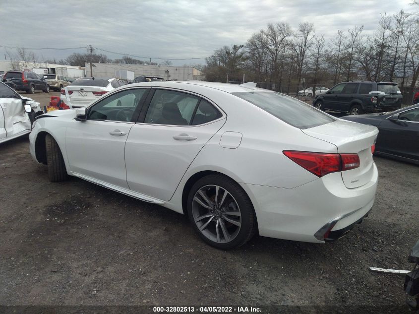 2020 ACURA TLX W/TECHNOLOGY PKG 19UUB3F4XLA003205