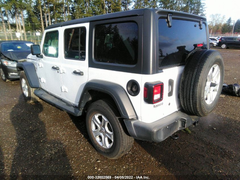 2018 JEEP WRANGLER UNLIMITED SPORT S 1C4HJXDN2JW224268