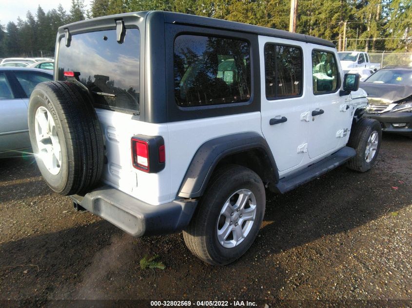 2018 JEEP WRANGLER UNLIMITED SPORT S 1C4HJXDN2JW224268
