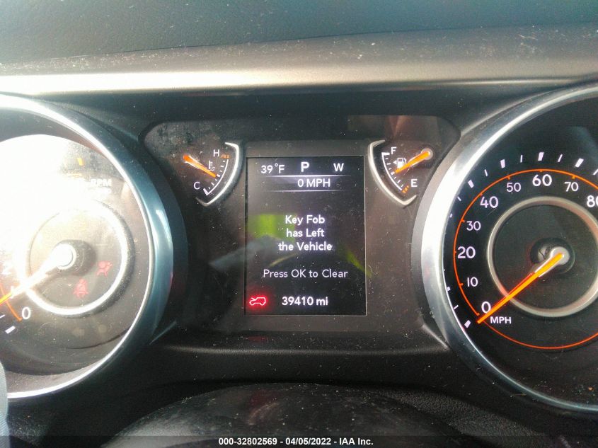 2018 JEEP WRANGLER UNLIMITED SPORT S 1C4HJXDN2JW224268