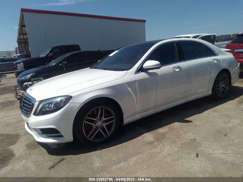2014 MERCEDES-BENZ S-CLASS S 550 WDDUG8FBXEA065983