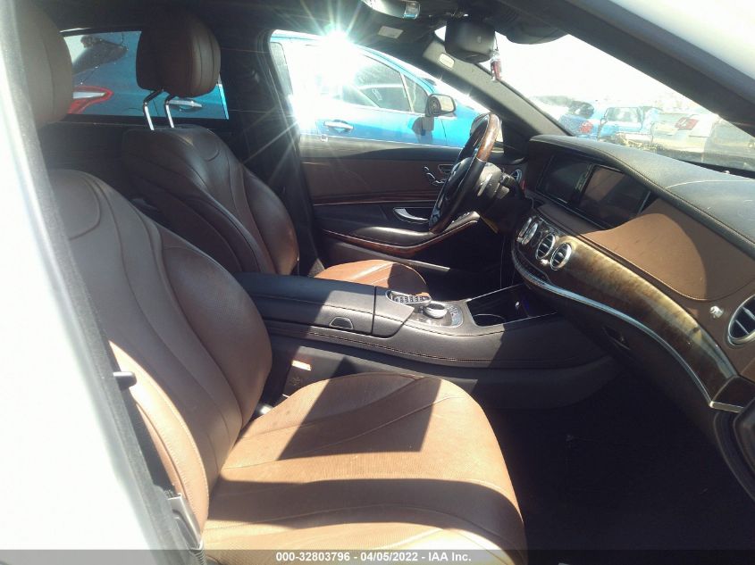 2014 MERCEDES-BENZ S-CLASS S 550 WDDUG8FBXEA065983