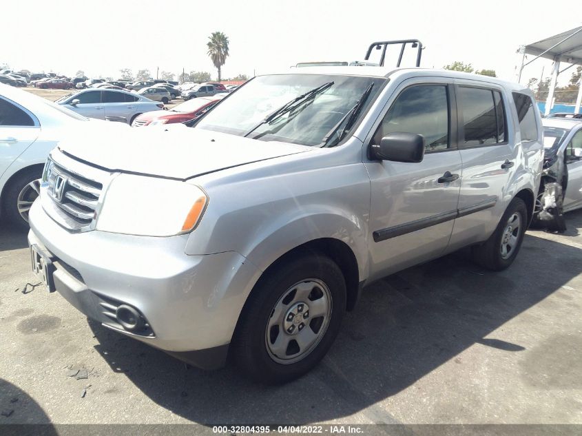 2015 HONDA PILOT LX 5FNYF3H27FB015131