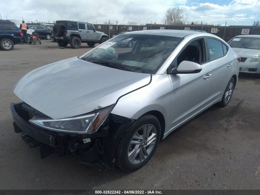 2020 HYUNDAI ELANTRA SEL 5NPD84LF1LH532155