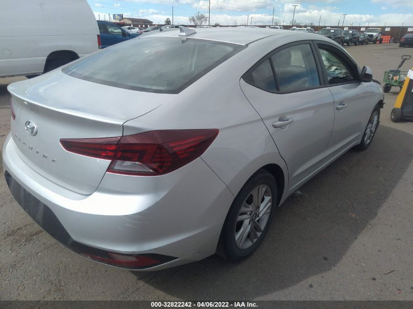 2020 HYUNDAI ELANTRA SEL 5NPD84LF1LH532155