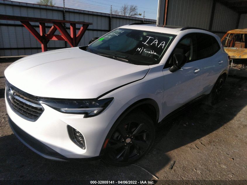 2021 BUICK ENVISION ESSENCE LRBFZNR45MD138715