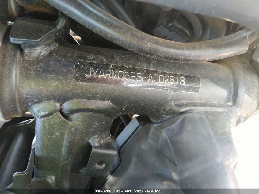 2015 YAMAHA FZ07 JYARM06E8FA002818