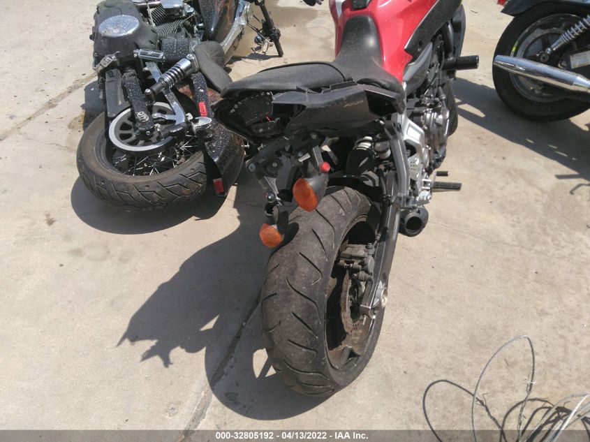 2015 YAMAHA FZ07 JYARM06E8FA002818