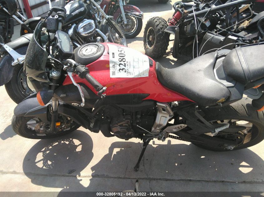2015 YAMAHA FZ07 JYARM06E8FA002818