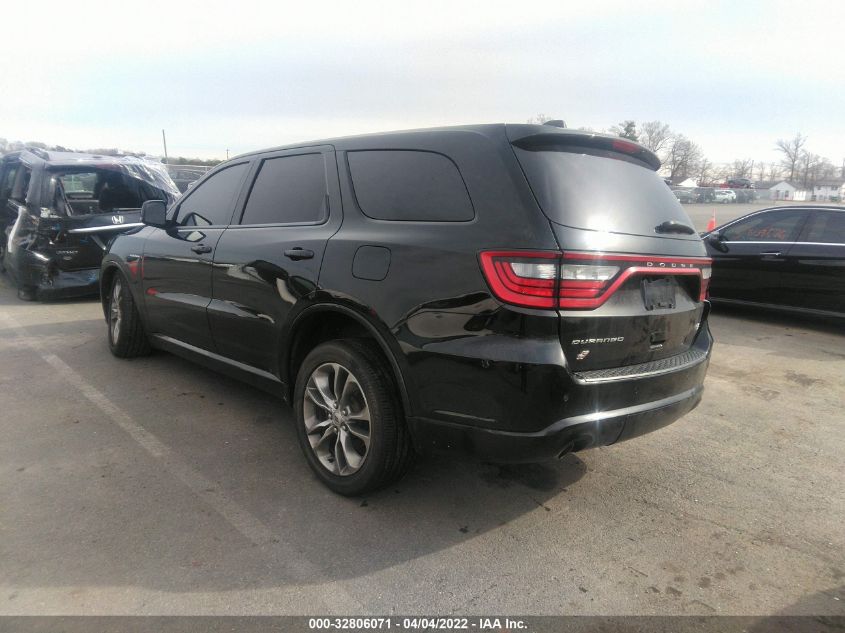 2020 DODGE DURANGO R/T 1C4SDJCT9LC229126