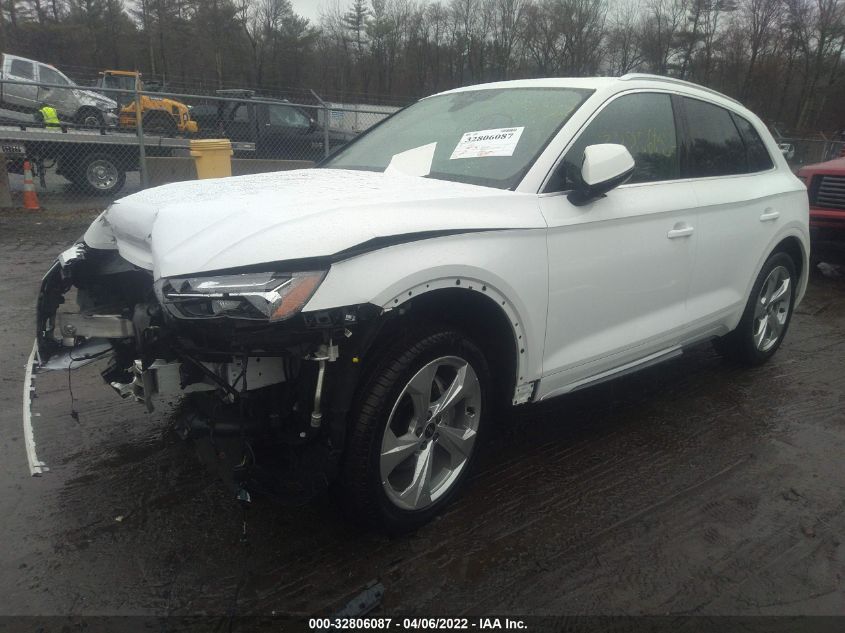2021 AUDI Q5 PREMIUM PLUS WA1BAAFY4M2077791