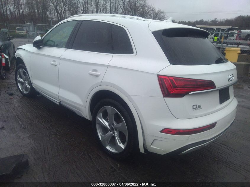 2021 AUDI Q5 PREMIUM PLUS WA1BAAFY4M2077791