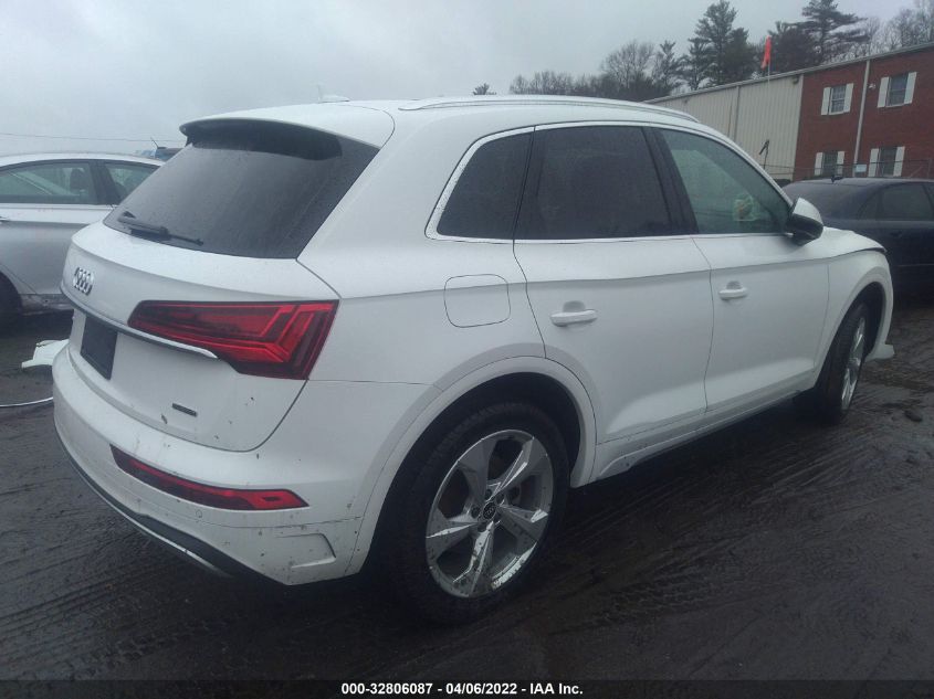 2021 AUDI Q5 PREMIUM PLUS WA1BAAFY4M2077791