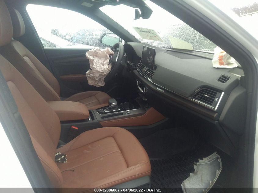 2021 AUDI Q5 PREMIUM PLUS WA1BAAFY4M2077791