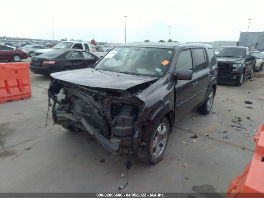 2014 HONDA PILOT EXL 5FNYF3H59EB025278