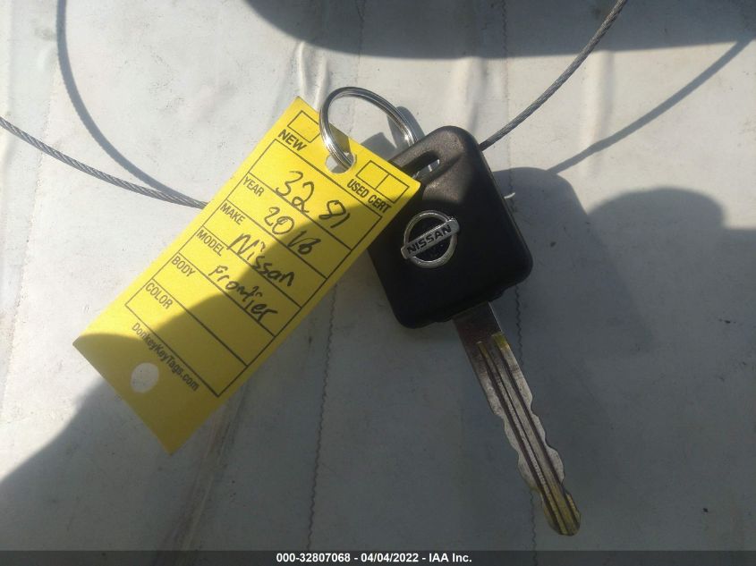 2016 NISSAN FRONTIER SV 1N6AD0ER1GN779774