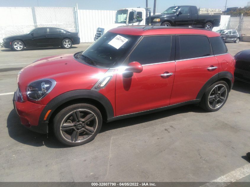 2014 MINI COOPER COUNTRYMAN S WMWZC3C57EWP27709