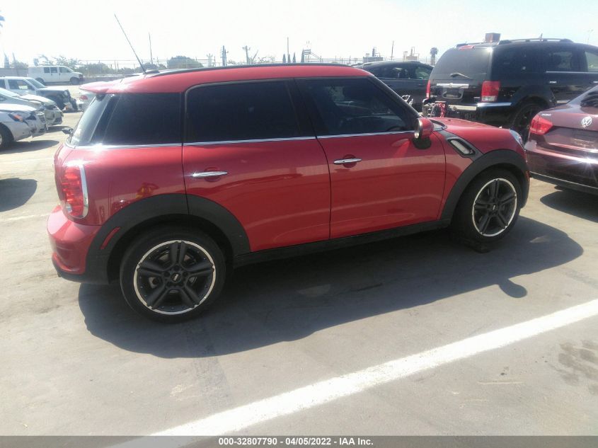 2014 MINI COOPER COUNTRYMAN S WMWZC3C57EWP27709