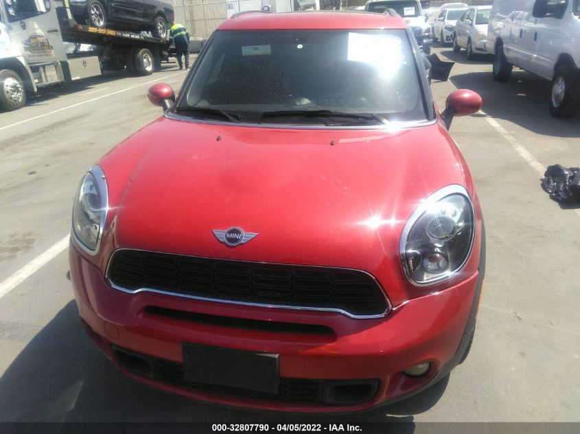 2014 MINI COOPER COUNTRYMAN S WMWZC3C57EWP27709