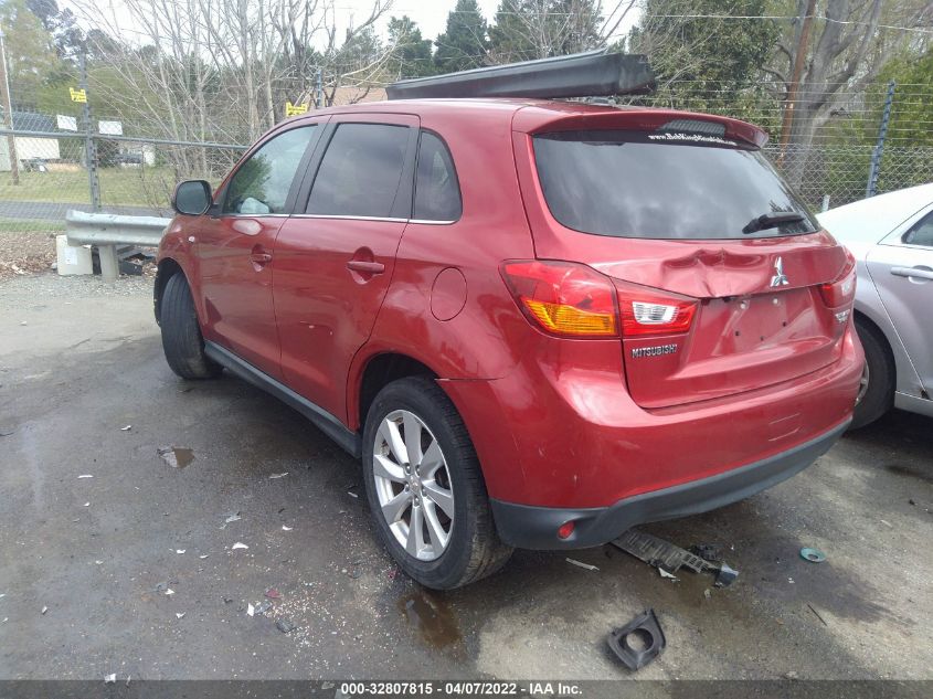 2015 MITSUBISHI OUTLANDER SPORT SE 4A4AR4AU3FE003613