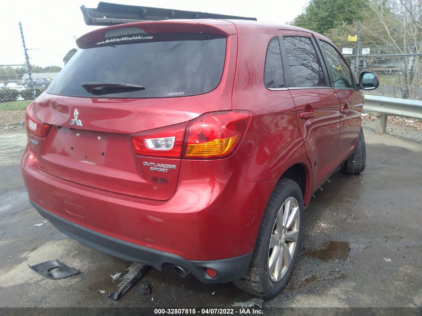 2015 MITSUBISHI OUTLANDER SPORT SE 4A4AR4AU3FE003613