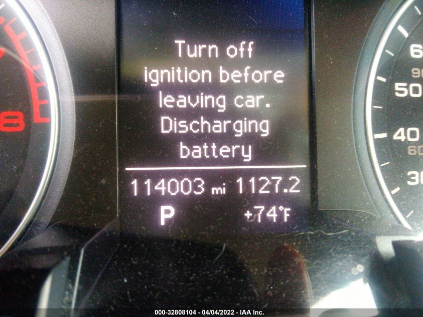 2013 AUDI A4 PREMIUM WAUAFAFLXDN038805