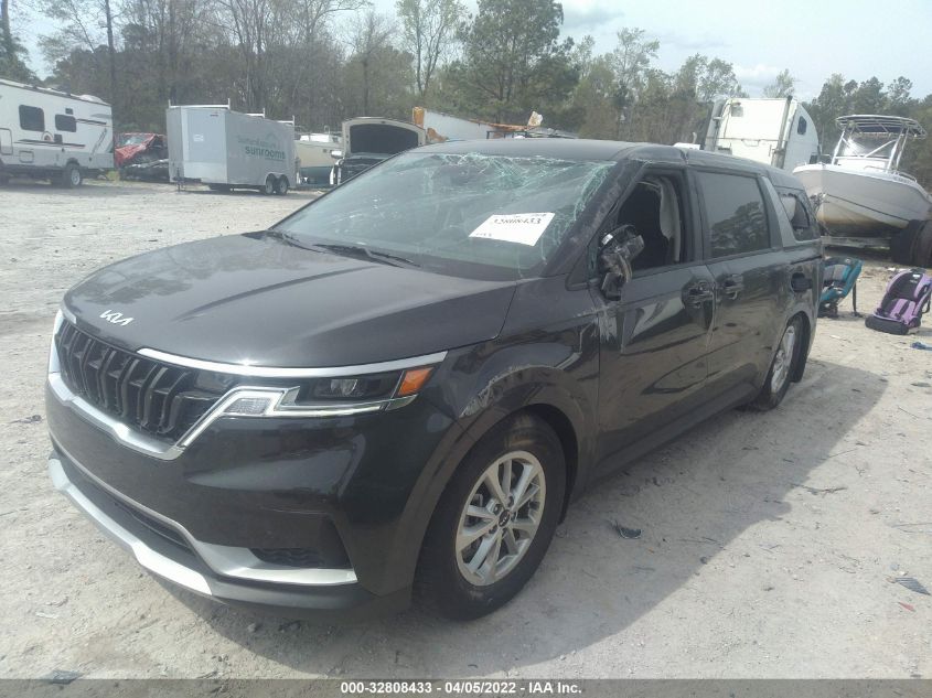 2022 KIA CARNIVAL LXS KNDNB4H35N6156125