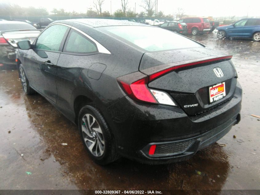 2017 HONDA CIVIC COUPE LX 2HGFC4B57HH307854