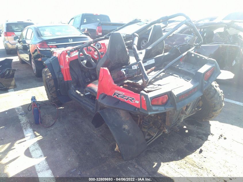 2012 POLARIS RANGER RZR 800S 4XAVE76A6CB432222